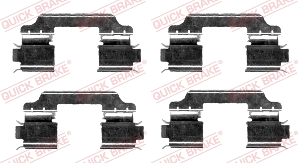 Accessory Kit, disc brake pad
